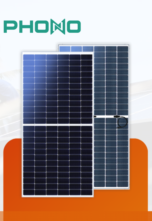 MonoCrystalline Solar Panel - Bifacial Double Glass - Phono Solar