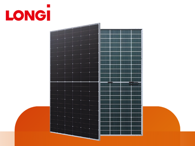 MonoCrystalline Solar Panel - Bifacial Double Glass - Longi
